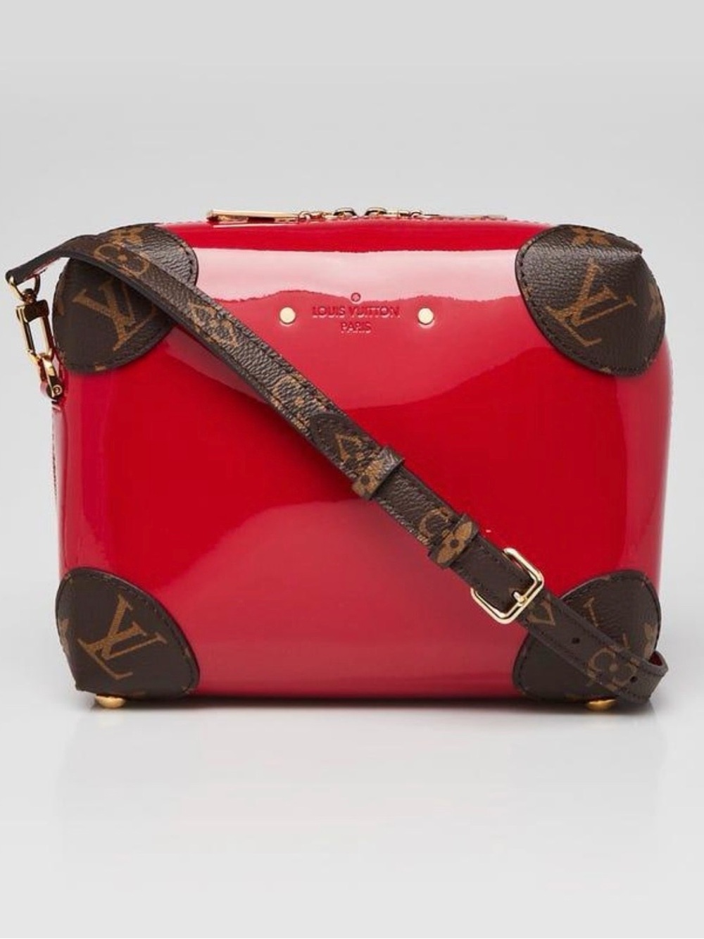 Louis Vuitton Venice Monogram Vernis Scarlet Red – Brand New | Full Set